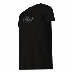 Damen-Stretch-Baumwoll-T-Shirt mit Logo