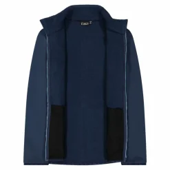 Damen-Sweatshirt aus Fleece mit Kunstfell aus Stretch Performance