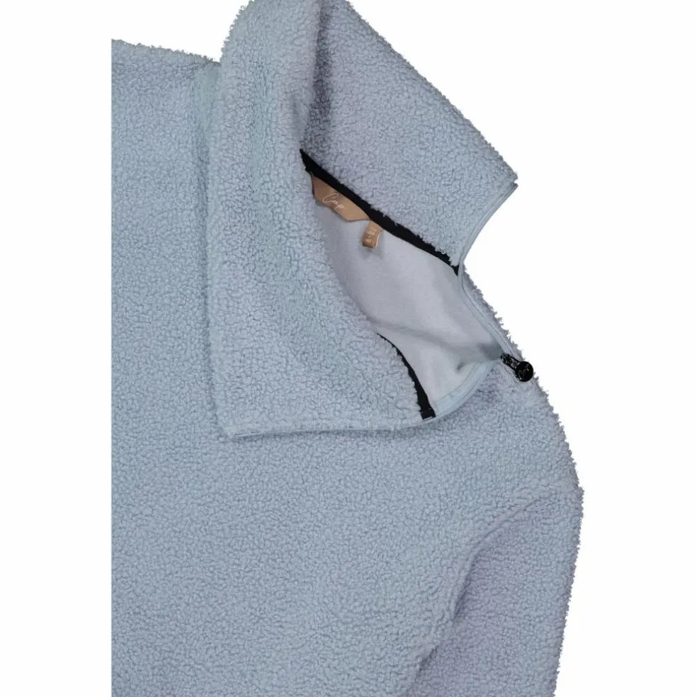 Damen-Sweatshirt aus Teddyfleece