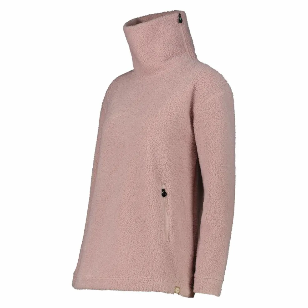 Damen-Sweatshirt aus Teddyfleece