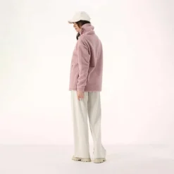 Damen-Sweatshirt aus Teddyfleece