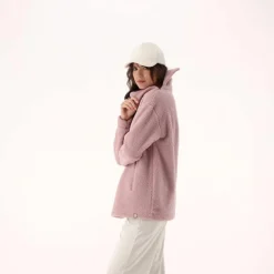 Damen-Sweatshirt aus Teddyfleece