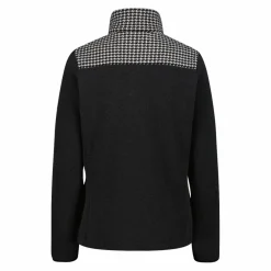 Damen-Sweatshirt mit Hahnentritt-Print