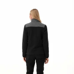 Damen-Sweatshirt mit Hahnentritt-Print