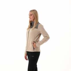 Damen-Sweatshirt mit Hahnentritt-Print