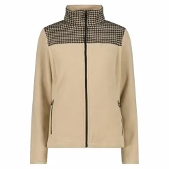 Damen-Sweatshirt mit Hahnentritt-Print