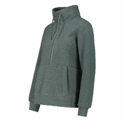 Damen-Sweatshirt mit Half-Zip aus High Loft