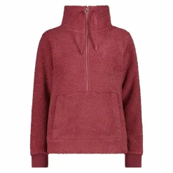 Damen-Sweatshirt mit Half-Zip aus High Loft