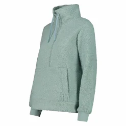 Damen-Sweatshirt mit Half-Zip aus High Loft