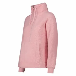 Damen-Sweatshirt mit Half-Zip aus High Loft