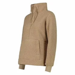 Damen-Sweatshirt mit Half-Zip aus High Loft