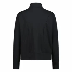 Damen-Sweatshirt mit hohem Kragen und Reißverschluss