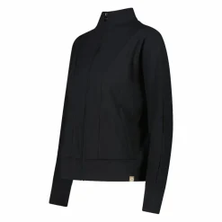 Damen-Sweatshirt mit hohem Kragen und Reißverschluss