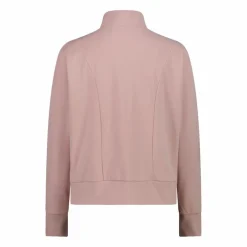 Damen-Sweatshirt mit hohem Kragen und Reißverschluss