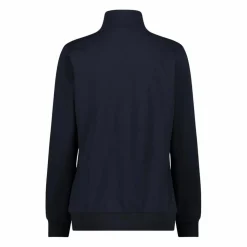 Damen-Sweatshirt mit Reißverschluss aus Baumwollstretch