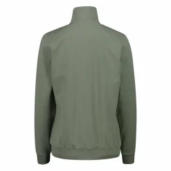 Damen-Sweatshirt mit Reißverschluss aus Baumwollstretch