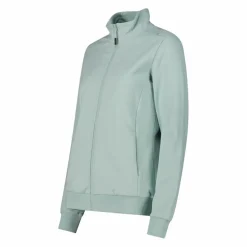 Damen-Sweatshirt mit Reißverschluss aus Baumwollstretch