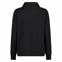 Damen-Sweatshirt mit Reißverschluss aus Baumwollstretch