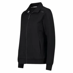 Damen-Sweatshirt mit Reißverschluss aus Baumwollstretch