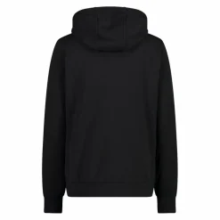 Damen-Sweatshirt mit Reißverschluss und Kapuze aus Baumwollstretch