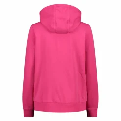 Damen-Sweatshirt mit Reißverschluss und Kapuze aus Baumwollstretch