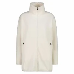 Damen-Sweatshirt mit Reißverschluss aus Teddyfleece