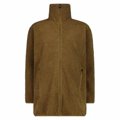 Damen-Sweatshirt mit Reißverschluss aus Teddyfleece