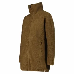 Damen-Sweatshirt mit Reißverschluss aus Teddyfleece