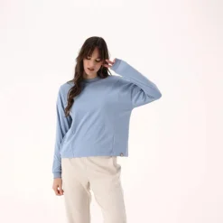 Damen-Sweatshirt mit Rundhalsausschnitt