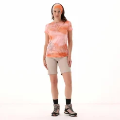 Damen-Trekking-Bermuda aus atmungsaktivem Polyester