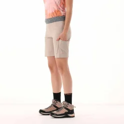 Damen-Trekking-Bermuda aus atmungsaktivem Polyester