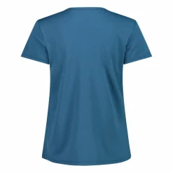 Damen-T-Shirt aus Piqué mit Print vorne