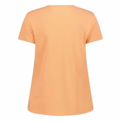 Damen-T-Shirt aus Piqué mit Print vorne