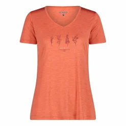 Damen-T-Shirt mit breitem Ausschnitt aus Light Jersey