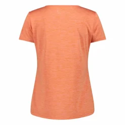 Damen-T-Shirt mit breitem Ausschnitt aus Light Jersey