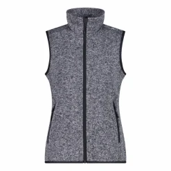 Damenweste aus schweres Knit-Tech-Fleece