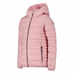 Daunenjacke für Mädchen mit Taftkapuze