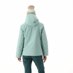 Doubleface-Jacke mit Kapuze für Damen