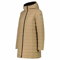 Doubleface-Parka für Damen mit Kapuze