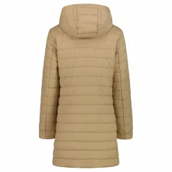 Doubleface-Parka für Damen mit Kapuze