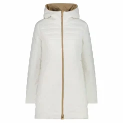 Doubleface-Parka für Damen mit Kapuze