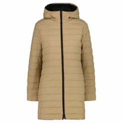 Doubleface-Parka für Damen mit Kapuze