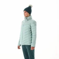 Einfarbige Daunenjacke mit Sorona® Aura für Damen