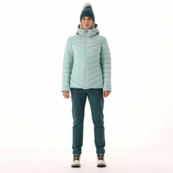 Einfarbige Daunenjacke mit Sorona® Aura für Damen