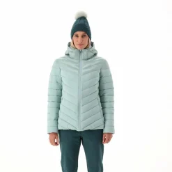 Einfarbige Daunenjacke mit Sorona® Aura für Damen