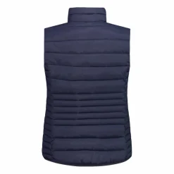 Einfarbige Weste wattiert mit Sorona für Damen