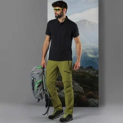 Einfarbiges Funktions-Poloshirt