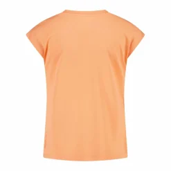 Einfarbiges Jersey-T-Shirt für Mädchen