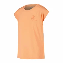 Einfarbiges Jersey-T-Shirt für Mädchen