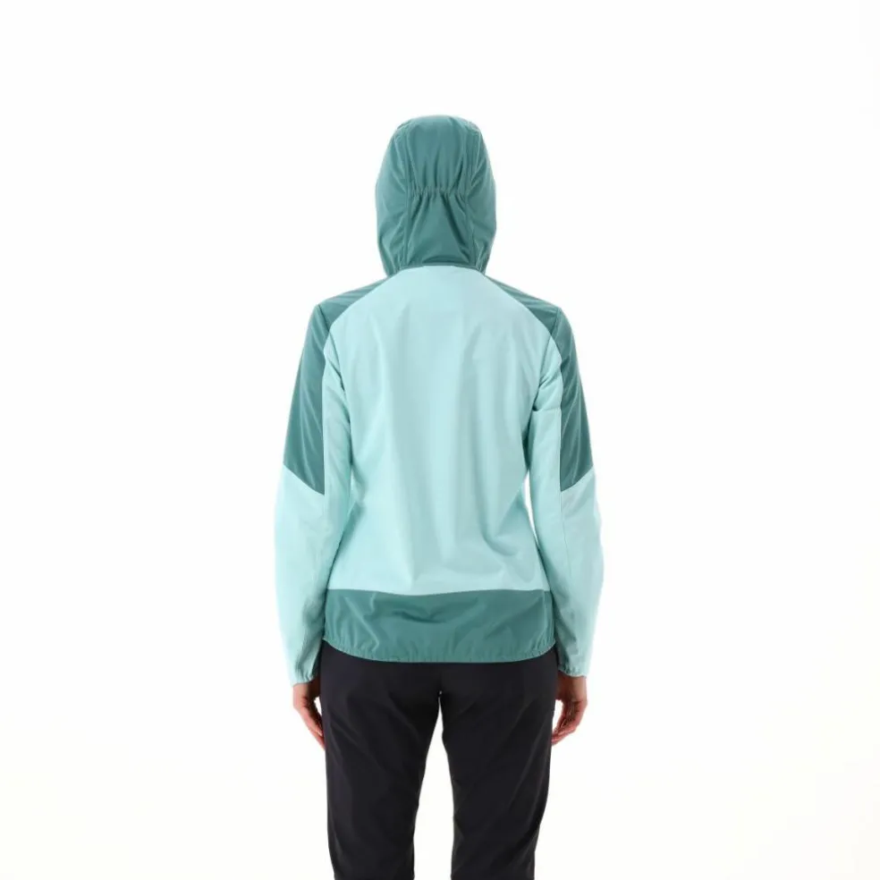 Extraleichte Softshelljacke mit Kapuze für Damen